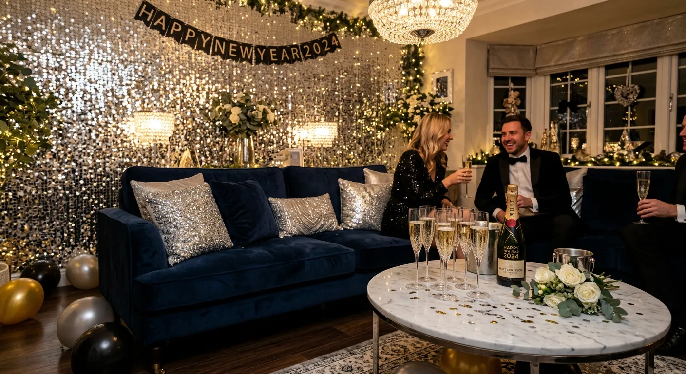Sequin Magic for New Year's Eve: Decorating Tips